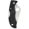 Spyderco 2024 Spyderco Ladybug 3 Lightweight Black Plain SPY-LBKP3 - alternate 2